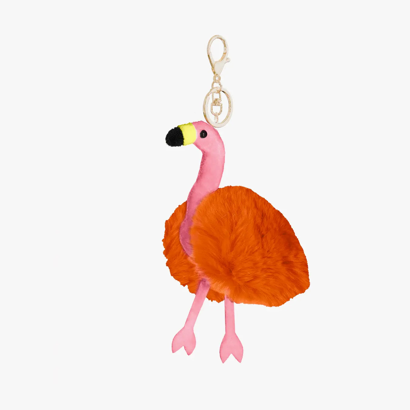 Flamingo bag charm store