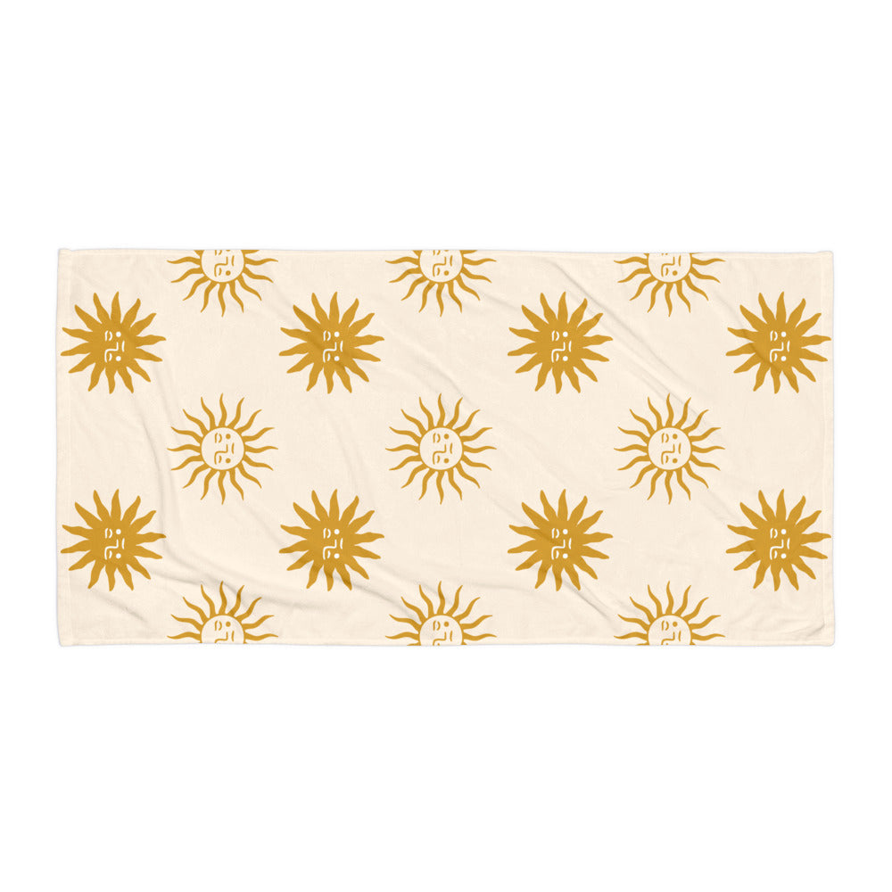 Boho Sunburst Towel