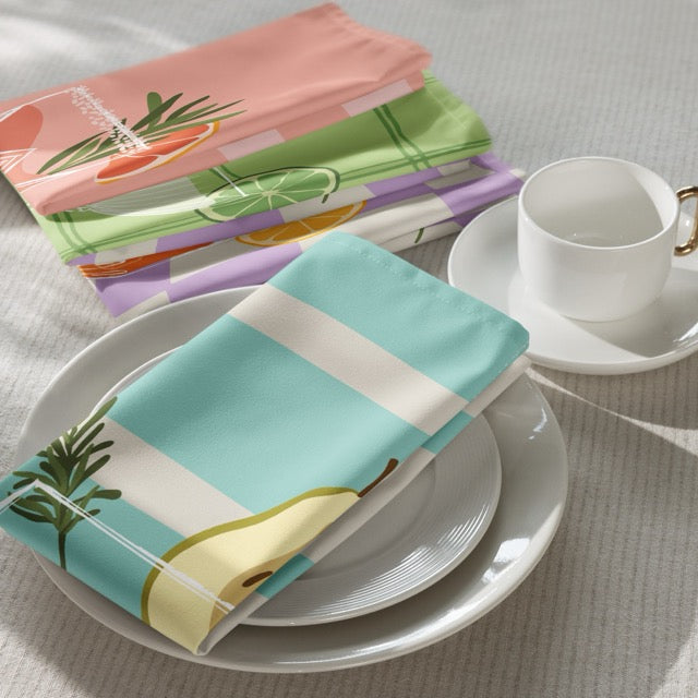 Cocktail Napkin Set of 4